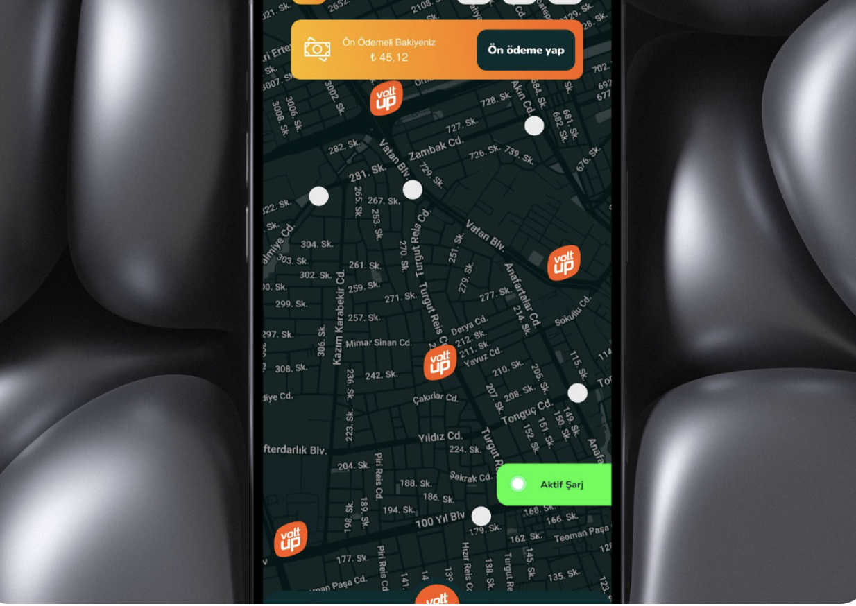 VoltUp Mobil Uygulama